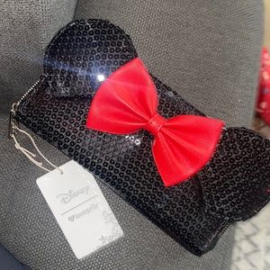🚚FREE SHIPPING🚚 Disney Loungefly Minnie Mouse Sequin Wallet
